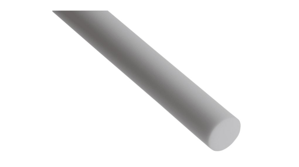 Rod, Machinable Glass Ceramic (MGC), 100mm, 2.52g/cm³, Vit