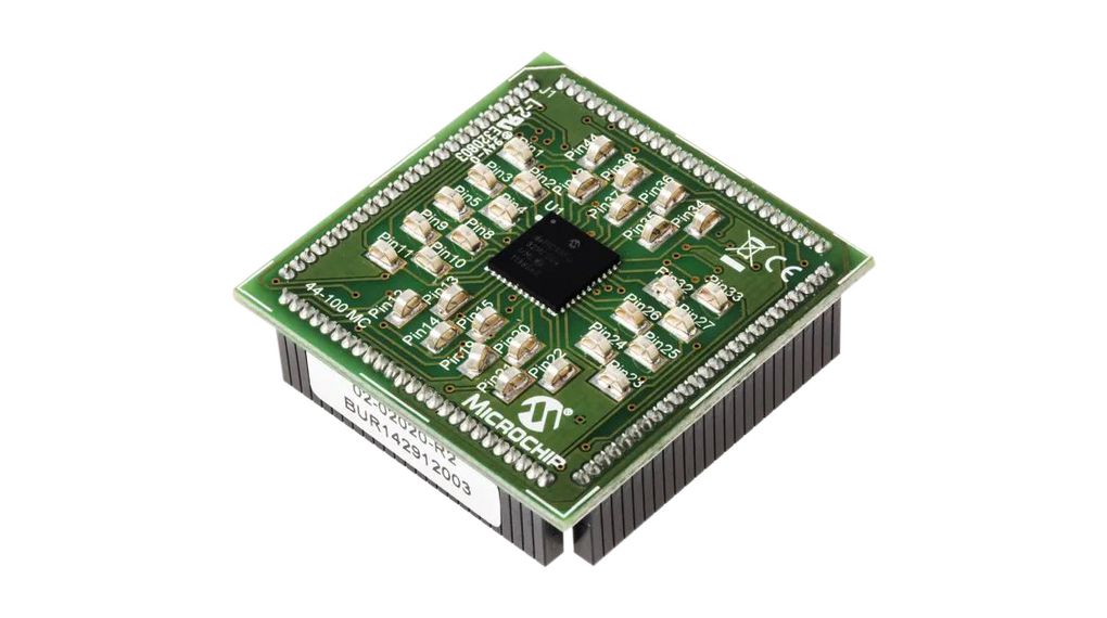 Insteekbare evaluatiemodule voor DSPIC33FJ32MC204-microcontroller