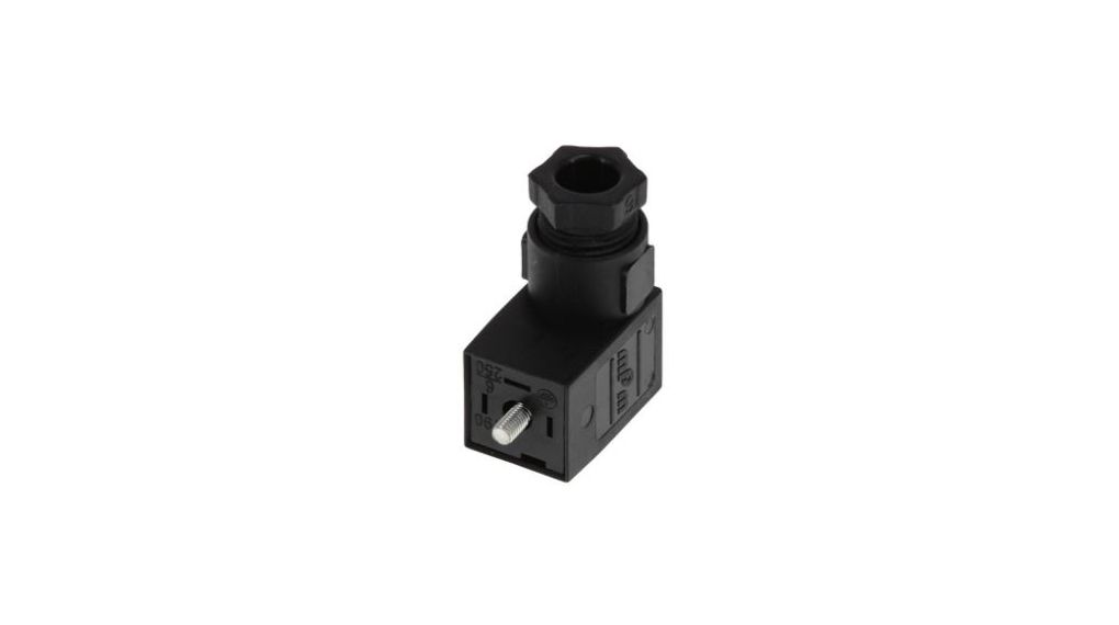 Valve Connector, Right Angle, PG7, Contacts - 2