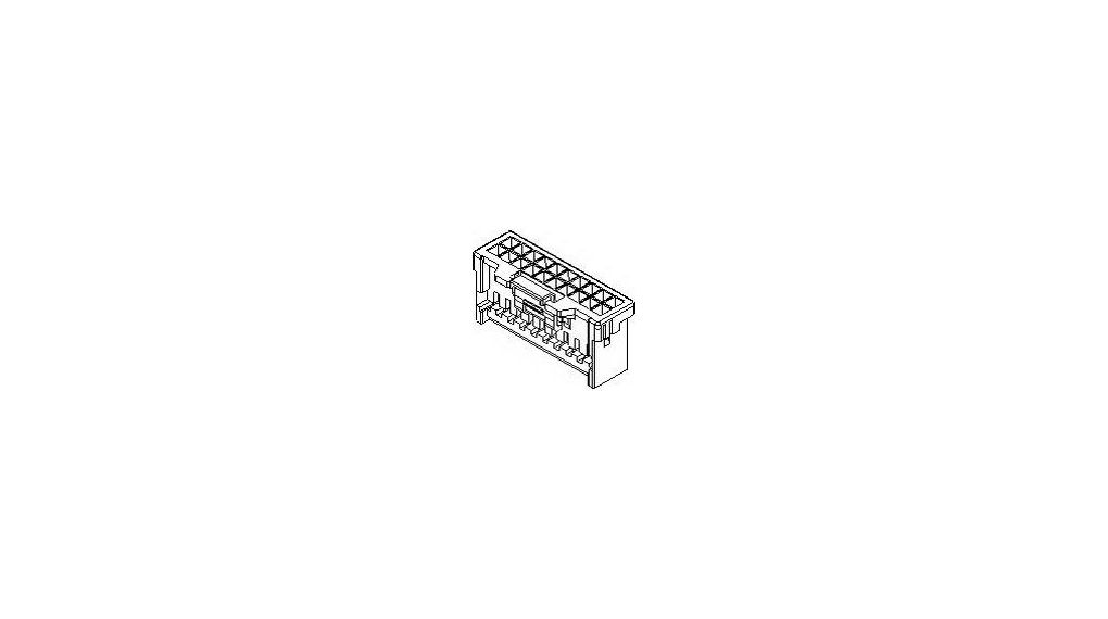 501646-2000 | Molex 2.00mm Pitch IGrid Receptacle Crimp Housing Dual ...