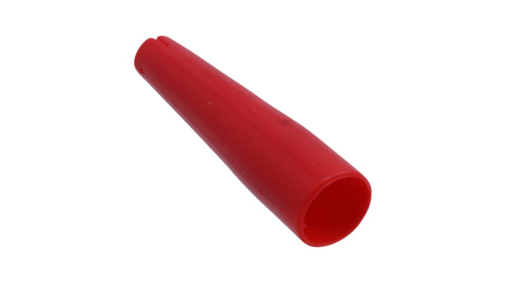 Insulator for BU-85 Clip, 4mm / 10mm Red PVC