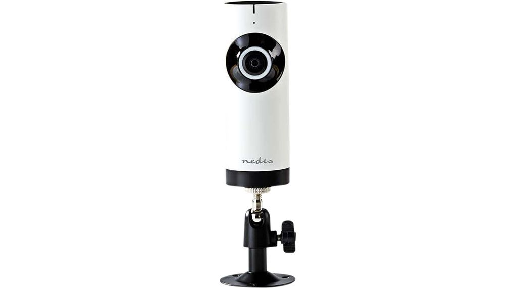Bezpečnostní panoramatická IP kamera, 1/4" CMOS, 1280 x 720, Bílá / Černá