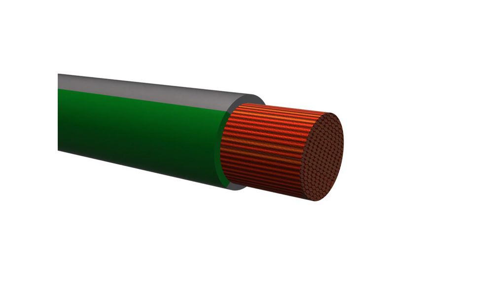 NEM | NEMIQ Stranded Wire PVC 0.75mm² Bare Copper Green / Grey R2G4 ...