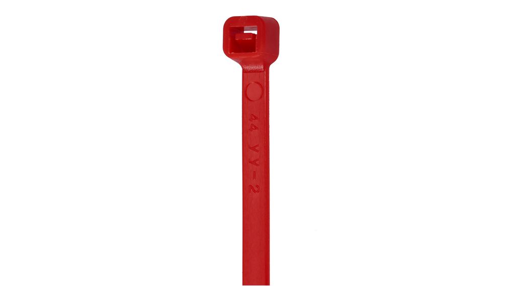Kabelbinder 150 x 3.3mm, Polyamid 6.6, 180N, Rød