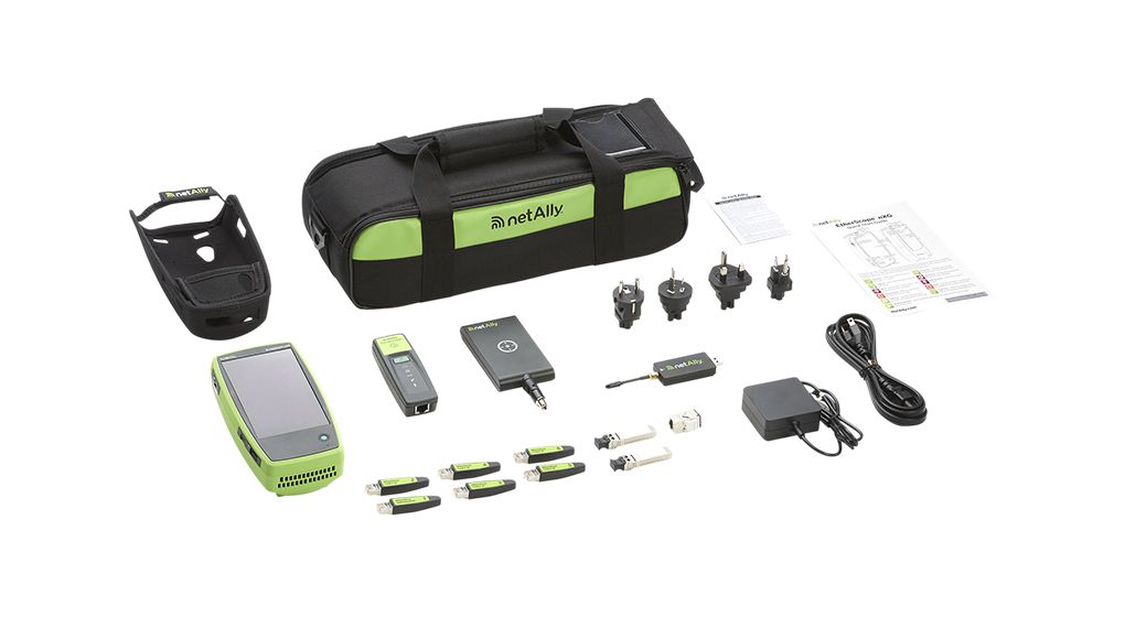 EtherScope nXG Portable Network Analyser Kit with Wi-Fi 6/6E, 10Gbps