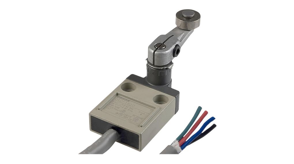 Limit Switch, Roller Plunger, Metal, 1CO