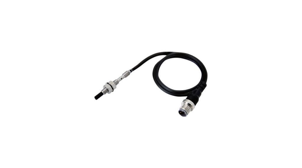 Inductive Sensor PNP, Make Contact (NO) 2kHz 30V 10mA 3mm IP67 Cable with M8 Plug, 300 mm E2E