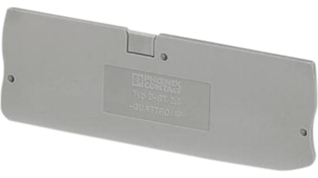 3042175 | Phoenix Contact Endplatte, Grau, 89.5 x 36.5mm 