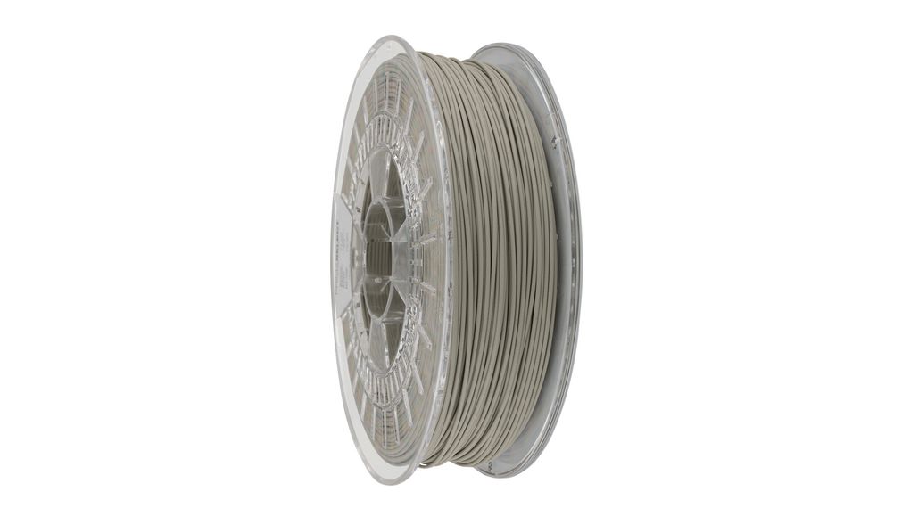3D Printer Filament, PLA, 1.75mm, Muschio grigio, 750g