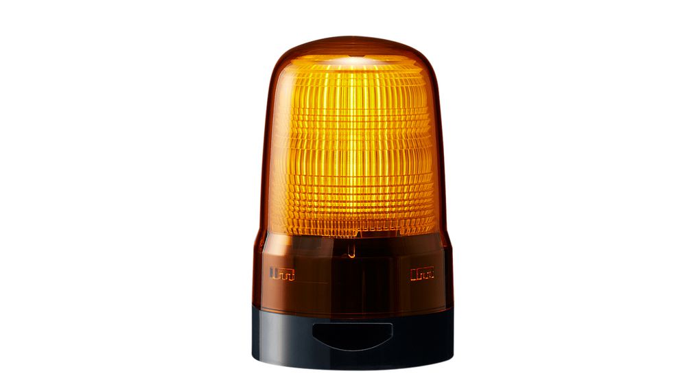 Signal Beacon DC 24V 240mA 80mm Orange IP66 Terminal Block SL