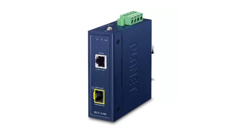 Medienkonvertert, Faser Multi-Mode - Ethernet, Glasfaseranschlüsse 1SFP