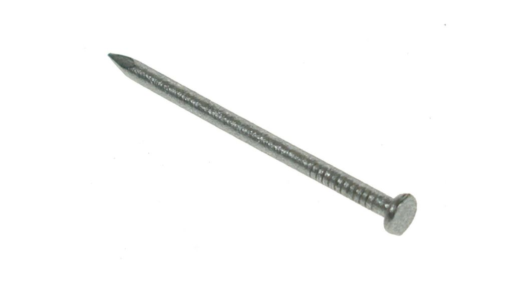 Galvanised Round Nails; 50mm x 2.65mm; 500g Bag, Pack of 198 pieces