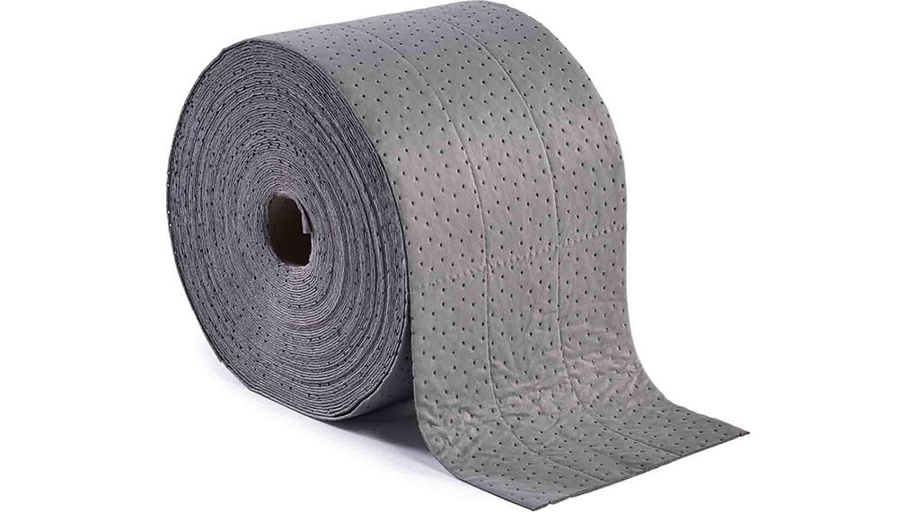 Spill Absorbent Roll for Maintenance Use, 65 L Capacity, 100 Per Pack per Pack, 43 x 300mm