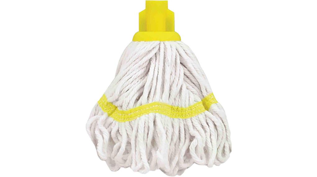 Yellow Yarn Mop Head