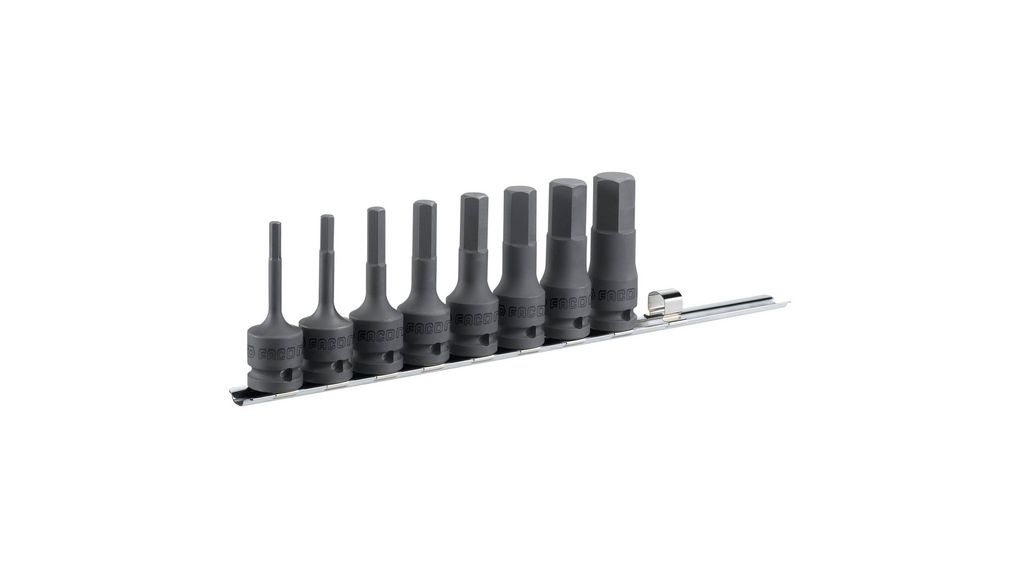 Facom 5 - 19mm, 1/2 in Drive Impact Socket