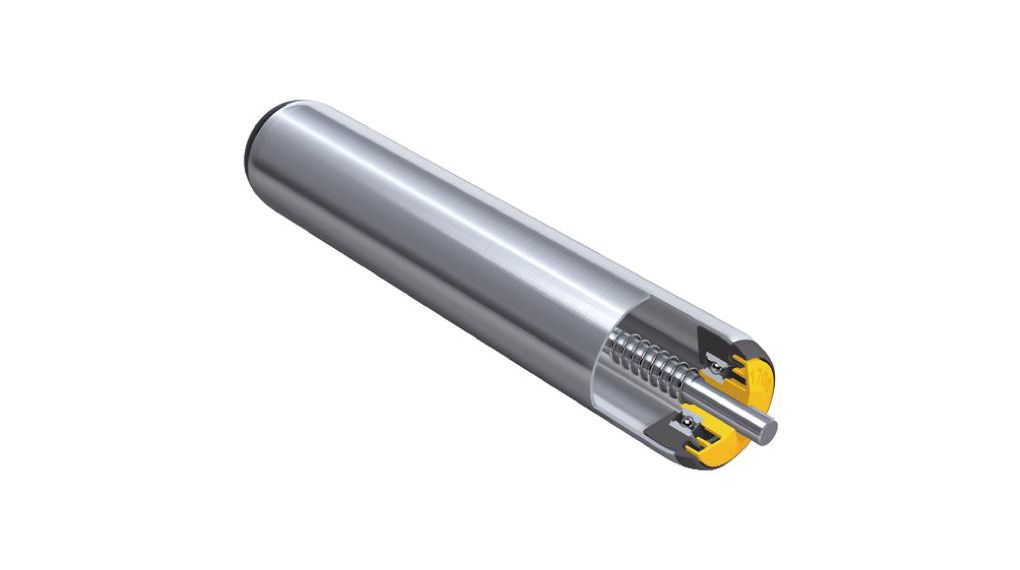 RD-17X2JAAHAC RL800 | Interroll Round Conveyor Roller Spring Loaded ...