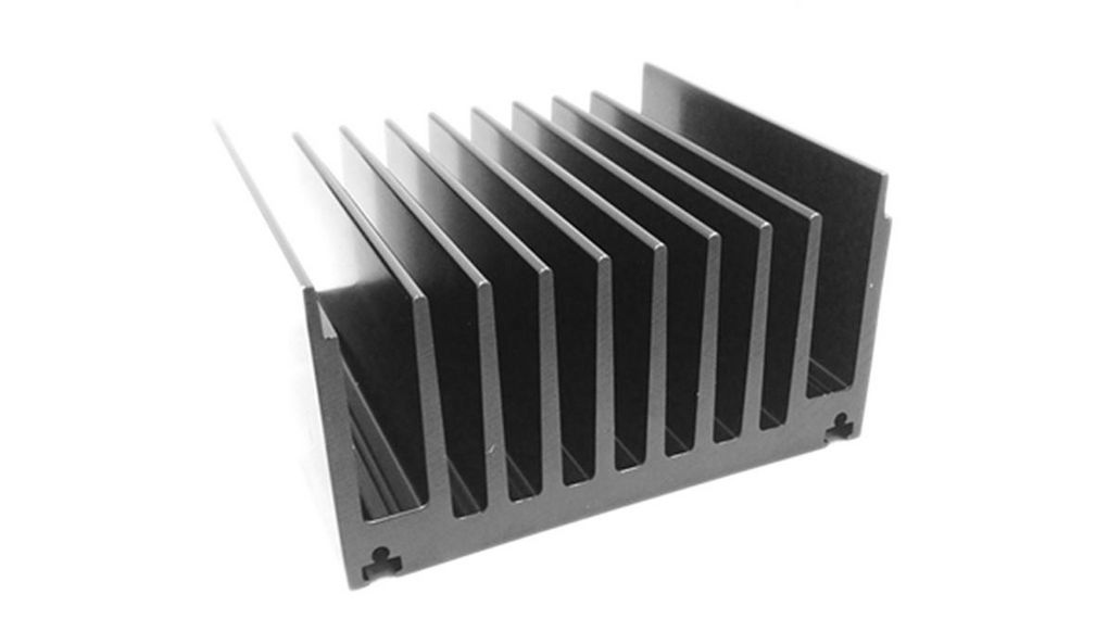Heatsink, Universal Rectangular Alu, 0.48°C/W, 300 x 119 x 65mm 300x119x65mm