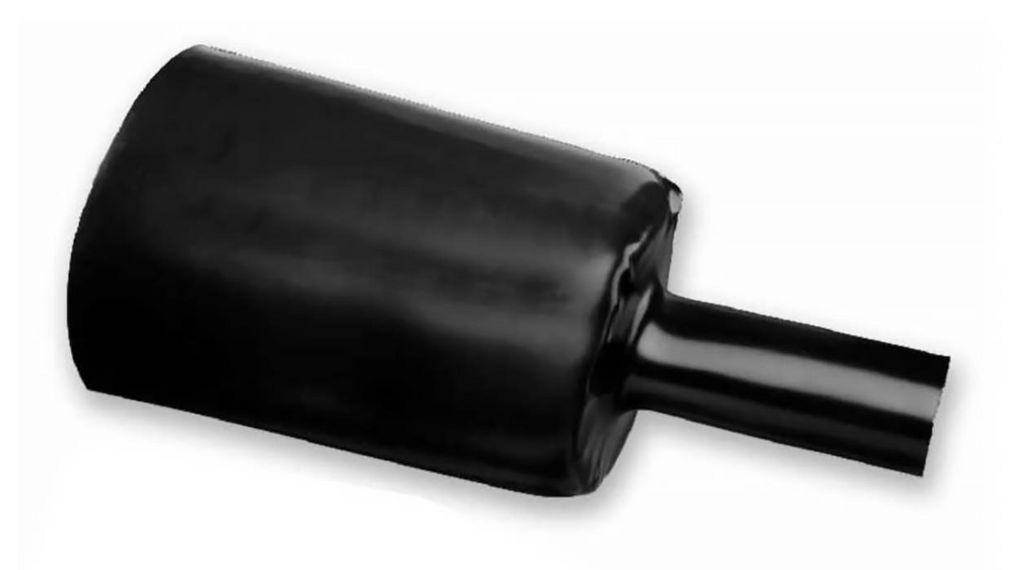 Schrumpfschlauch Polyolefin, 16 ... 56mm, Schwarz, 1.2m