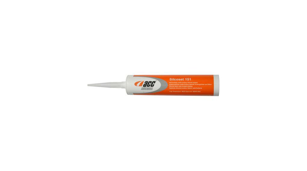 Acc Silicones White Sealant Liquid 310 ml Cartridge
