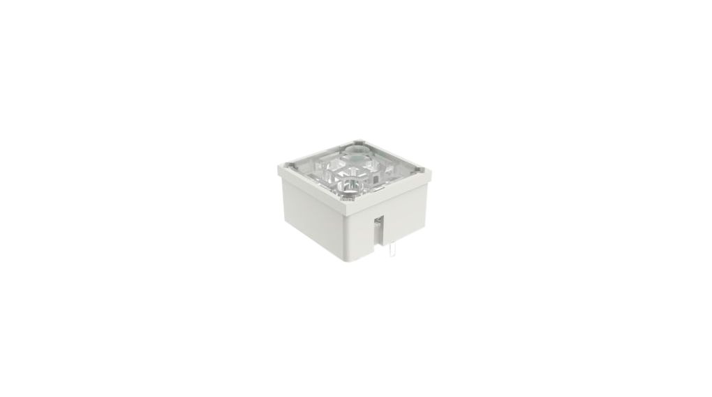 Tactile Switch with Green Lamp 250 mA 35 V Momentary Function 1NO 2.9N Panel Mount RF 15