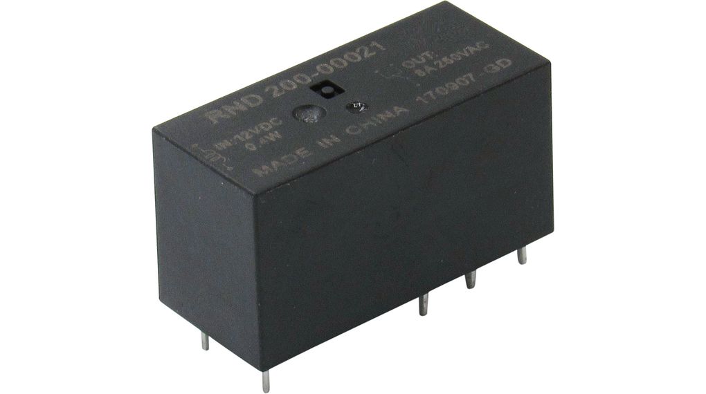 PCB Power Relay 2CO 12A DC 12V 360Ohm