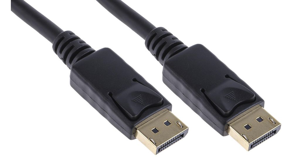 Video Cable, DisplayPort Plug - DisplayPort Plug, 3840 x 2160, 10m