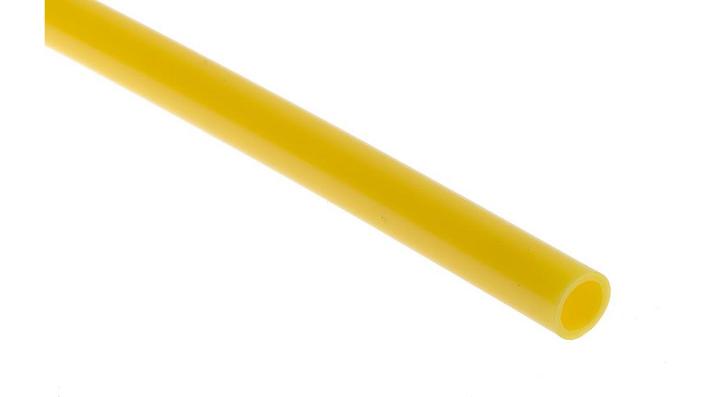 Tubing, 6mm, 8mm, Polyamide (PA), 17bar, 30m, Yellow