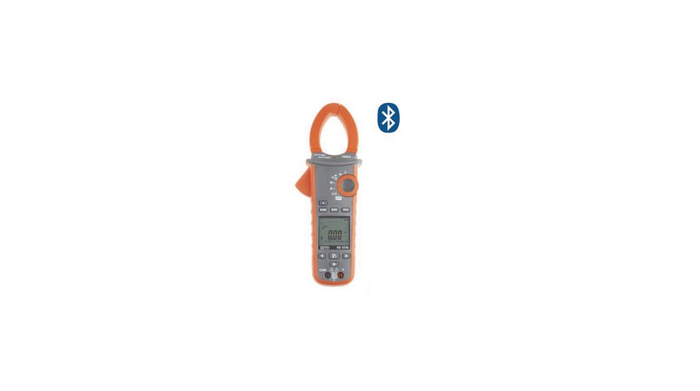 Current Clamp Meter, Backlit LCD, TRMS, CAT III 1 kV / CAT IV 600 V, 1kOhm, 1kA