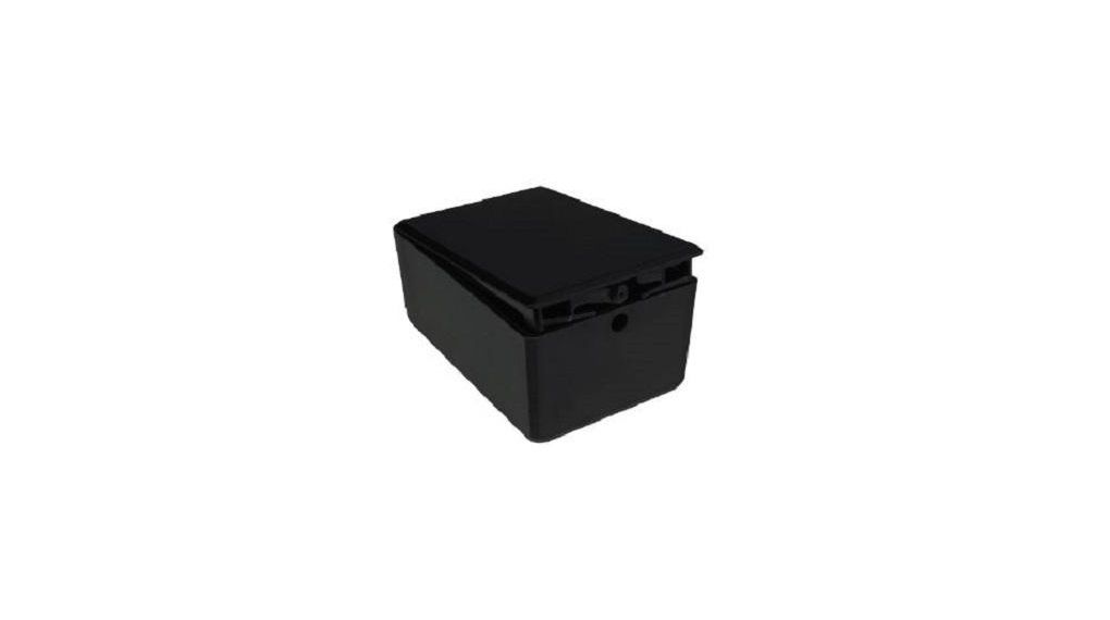 PCB Mounting Enclosure 60x90x40mm Black ABS IP40