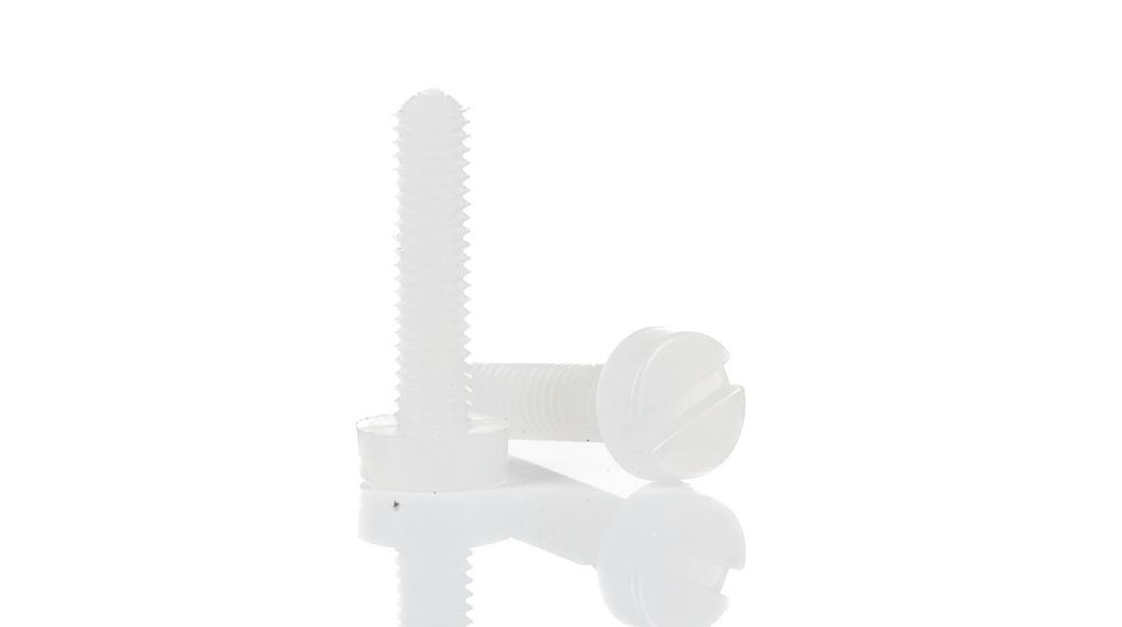 Schraube, Zylinderkopf / Maschine, Schlitz, M6 x 1, 12mm, Packung à 100 Stück