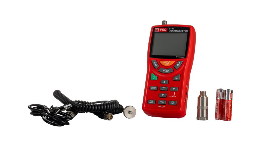 Vibration Meter, 200 m/s²