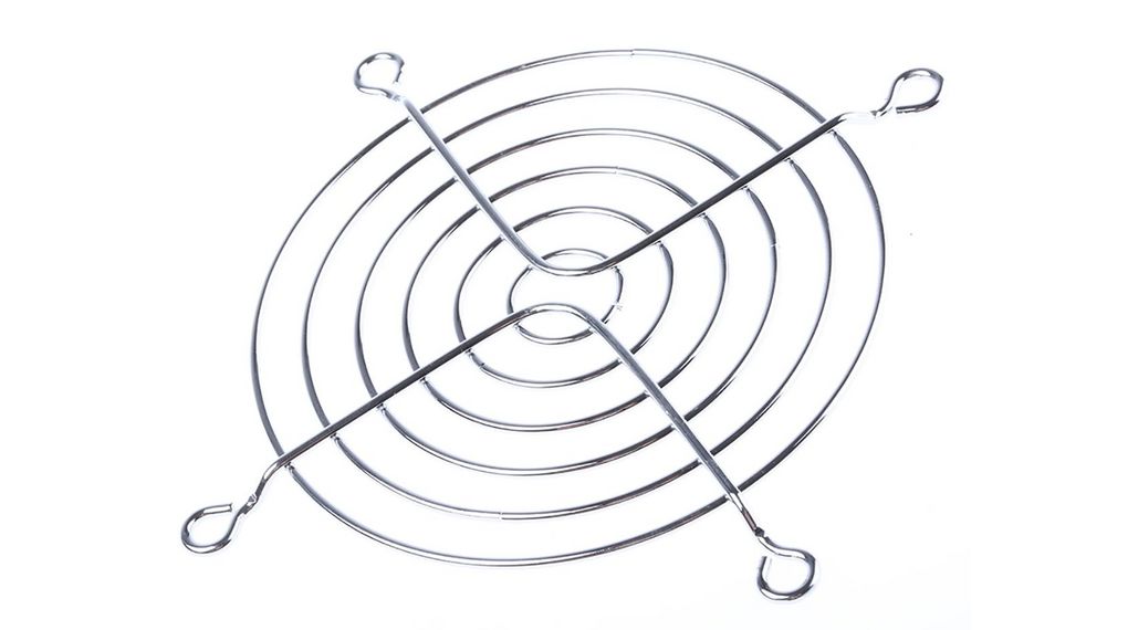 Ventilatorkap 92 x 92 mm Staal 10 ST