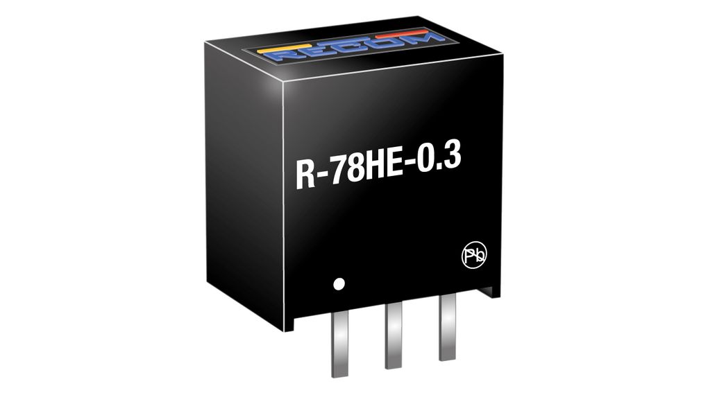 R-78HE5.0-0.3 | Recom DC/DC Converter 6.5 ... 72V 5V Fixed | Distrelec ...