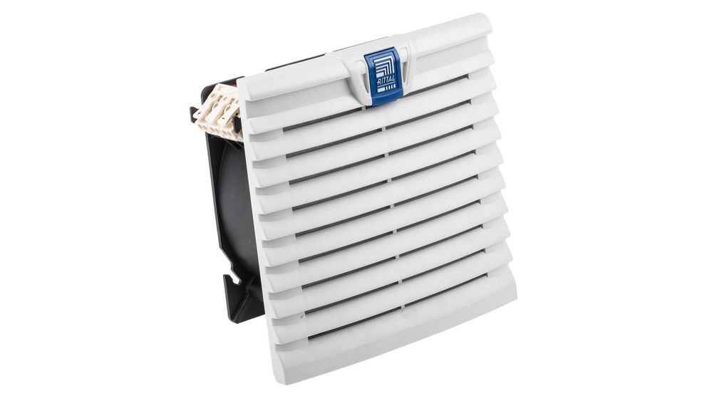 Fan Dc Rittal 3238124 | Rittal Filter Fan, 24 V dc, dc Operation, 50m³/h Filtered ...