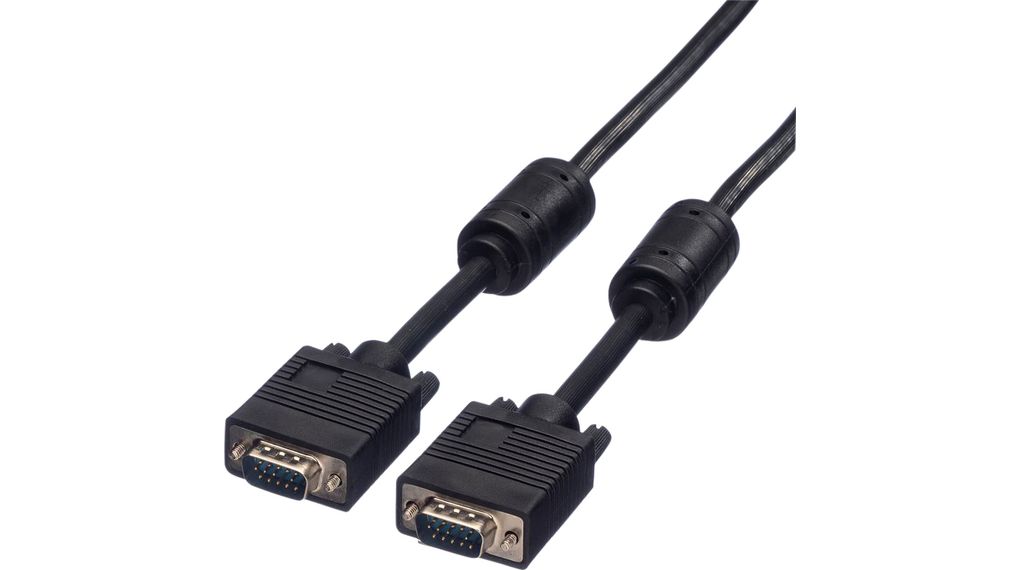 Video Cable, VGA Plug - VGA Plug, 15m