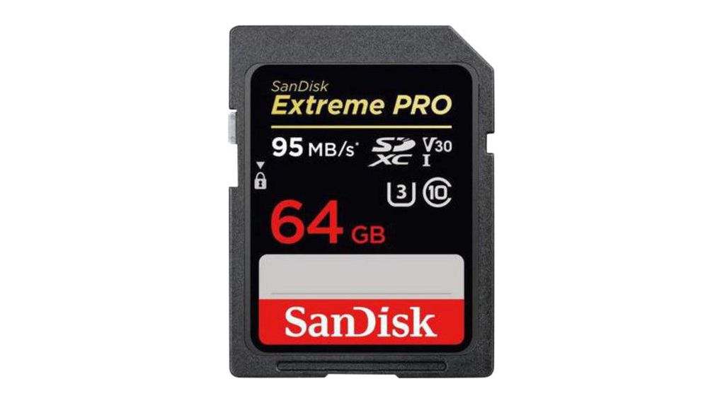 Extreme Pro SDXC Memory Card 64 GB