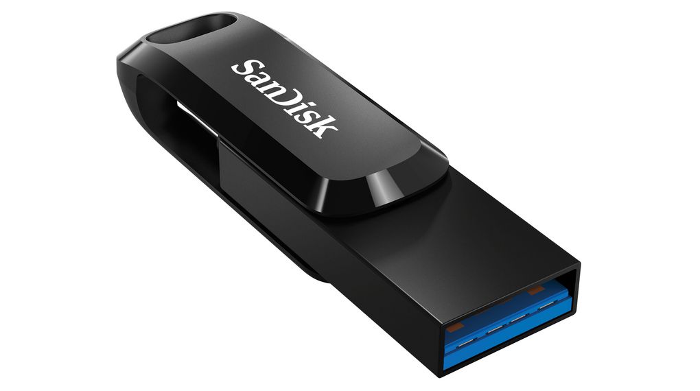 SDDDC3-512G-G46 USB Stick, Ultra Dual Drive Go, 512GB, USB 3.0, Black | Distrelec Switzerland
