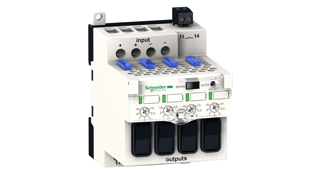 Elektronisk skyddsmodul 10A Reglerad SMPS Klämfäste