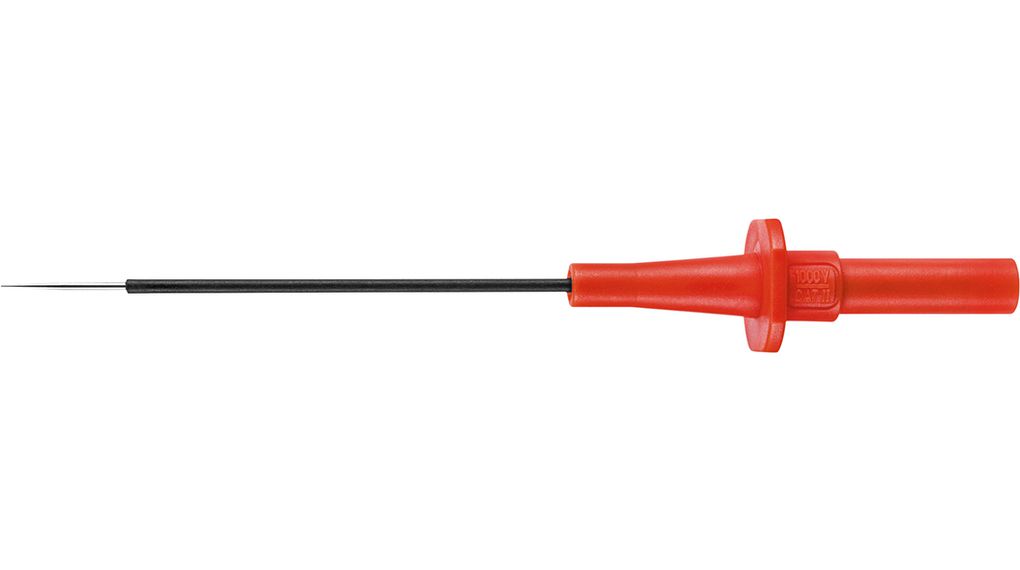 Safety Test Probe, 111mm, Needle, Red
