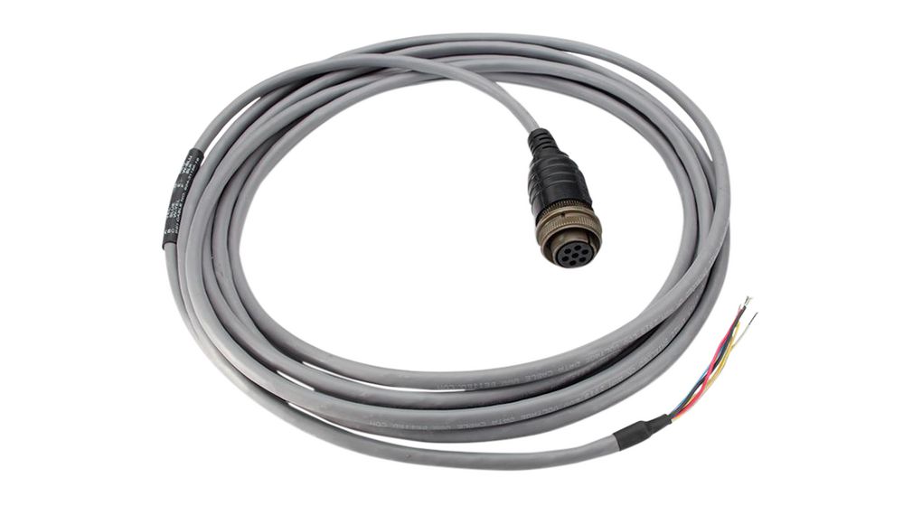 Connecteur pré-câblé, prise M23, 10 fils, 2m