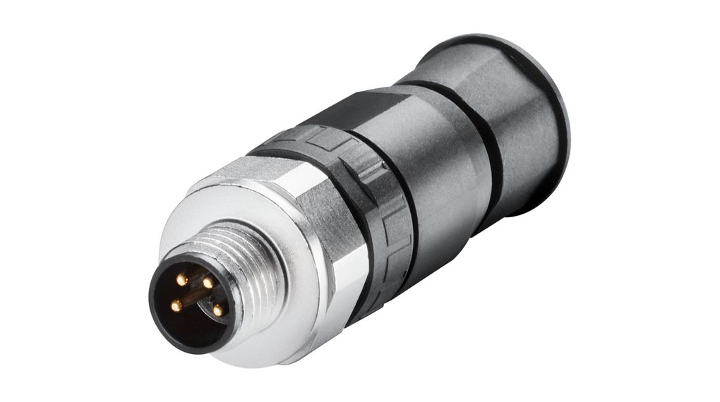 M8-Netzanschlussstecker für ET 200 AL, 47mm