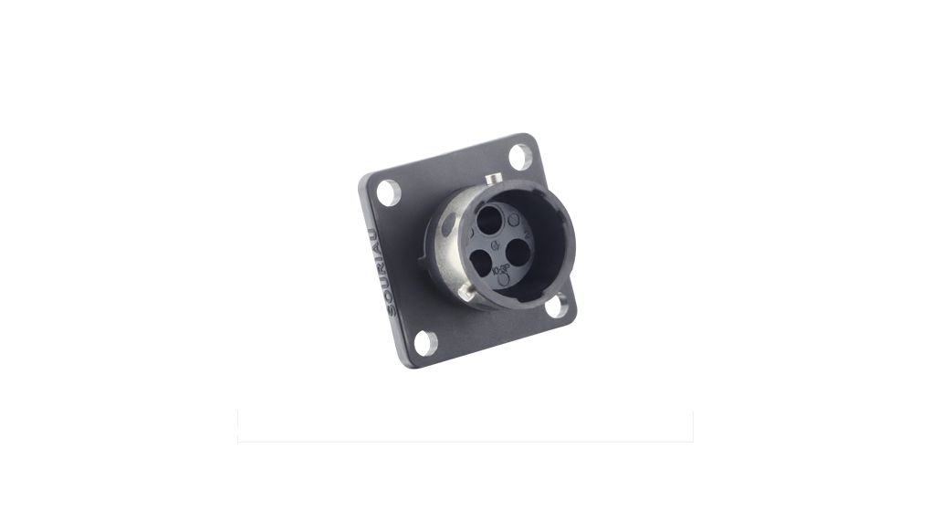 Rundsteckverbinder, Steckbuchse, 3 Anzahl Kontakte, 10A, 500V, IP69K / IP68