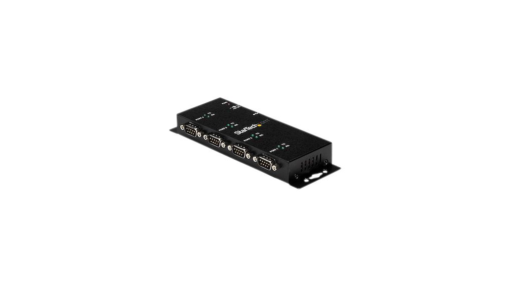 USB seriell adapter, RS-232, 4 DB9, hane