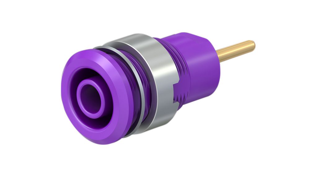 23.3010-26 | Stäubli Electrical Connectors Bananenbuchse Violet 4 mm ...