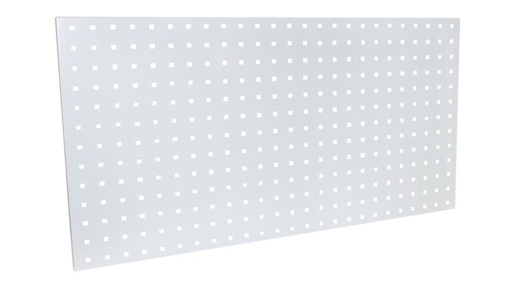 Děrovaný panel pro skladování nářadí, Světlá šedá