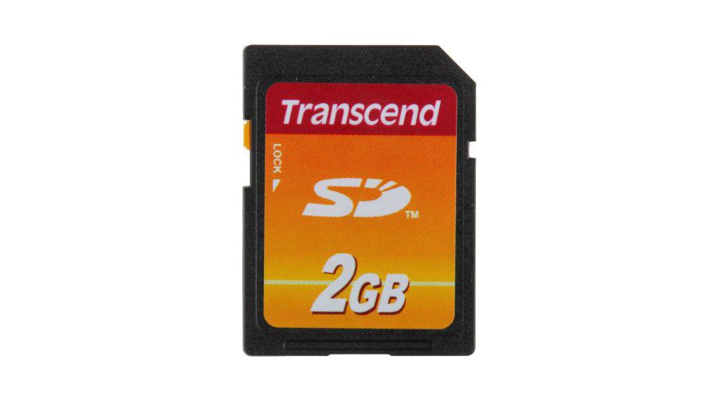 TS2GSDC | Transcend 2 GB SD SD Card, Class 1 | Distrelec Germany