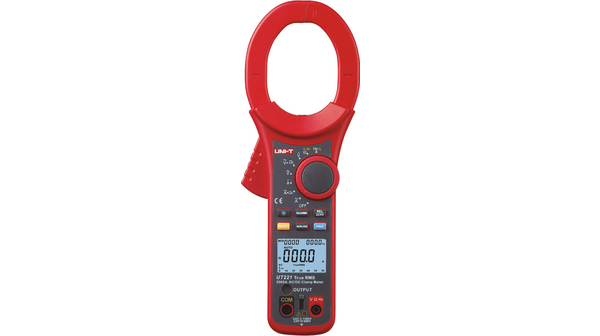 Current Clamp Meter, TRMS, 66MOhm, 20MHz, LCD, 2kA