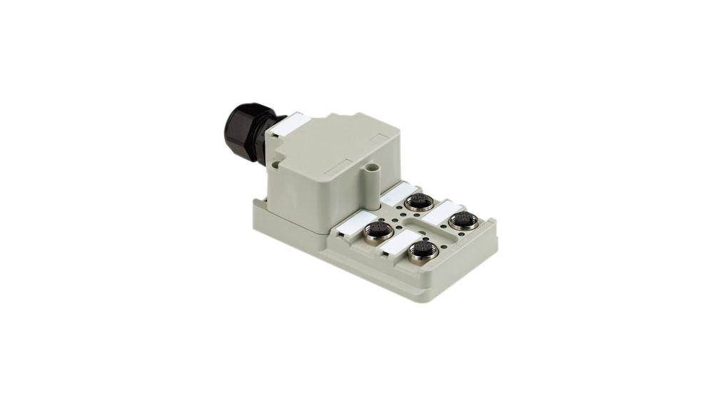 Sensor-Actuator Distributor M12, 5-Pole, A-Coded 8 A