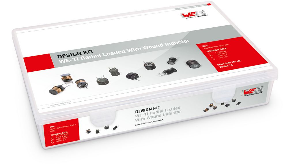 Wire Wound Inductors, Design Kit 1 ... 22000 uH