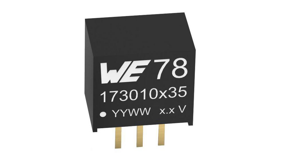 Vaste WPME-regelaar, Terugstappen, 7 ... 42V, 5V, 1A, SIP-3
